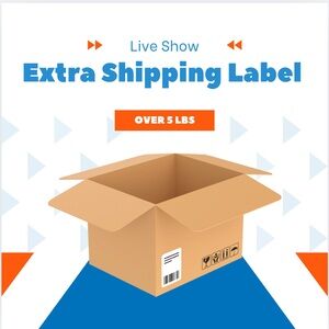 Extra Postage For Orders Over 5 Pounds